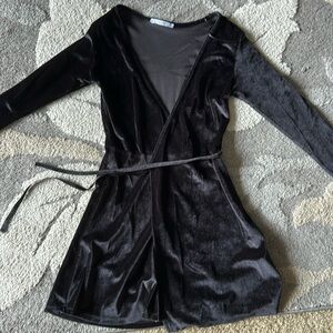 Pull & Bear Velvet Dress
